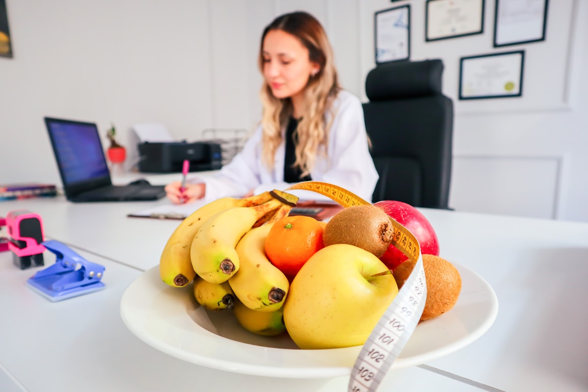 Professional nutrition assessment with client